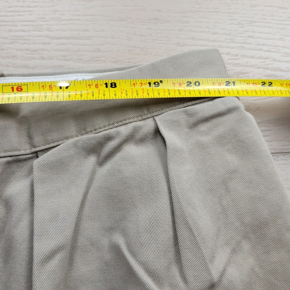 NEW Polo Ralph Lauren Mens Classic Pleated Fit Chino Pants Tan 42TX36 Tall